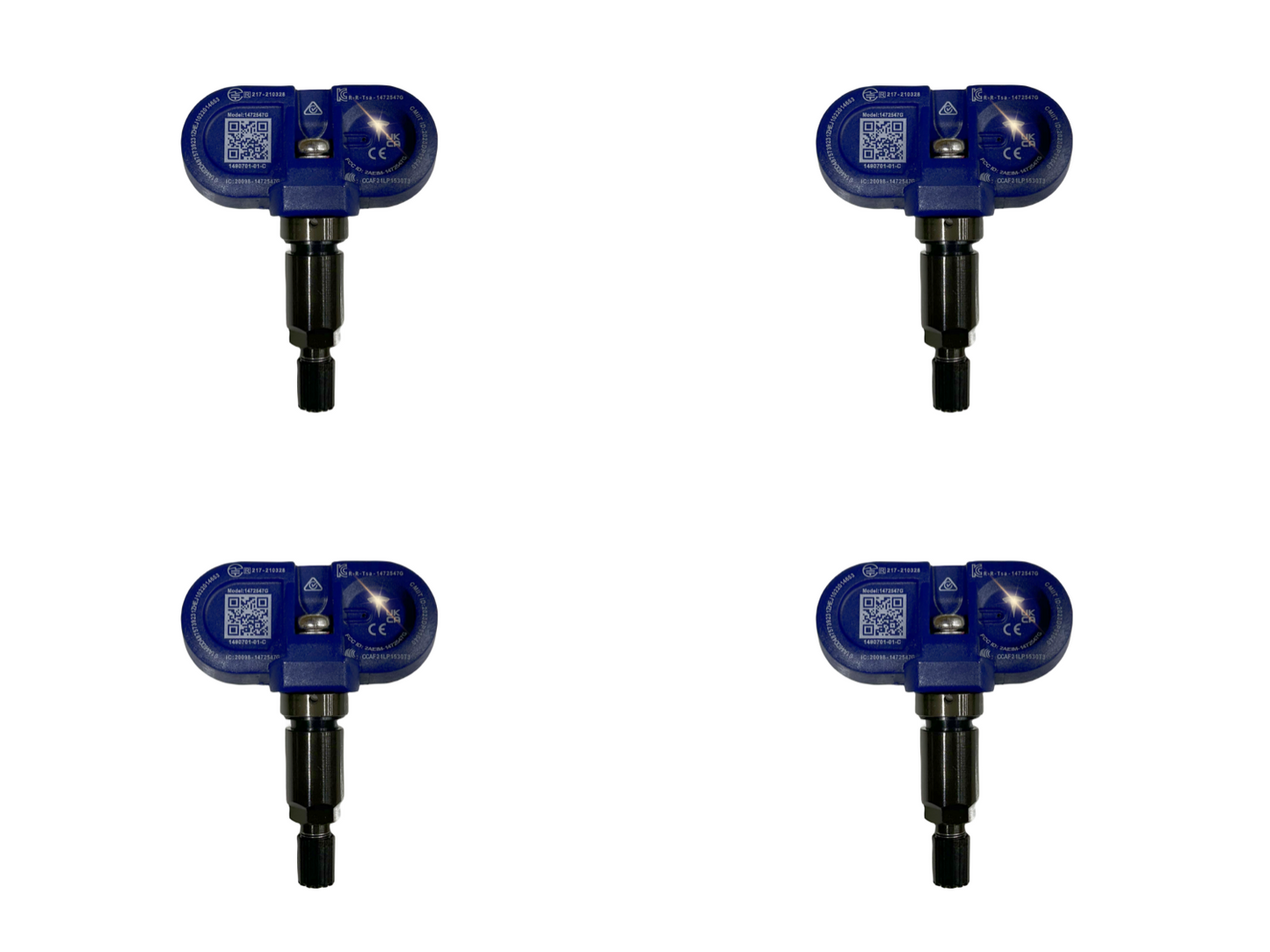 Model S/3/X/Y: TPMS Bluetooth Tire Pressure Monitoring Sensors