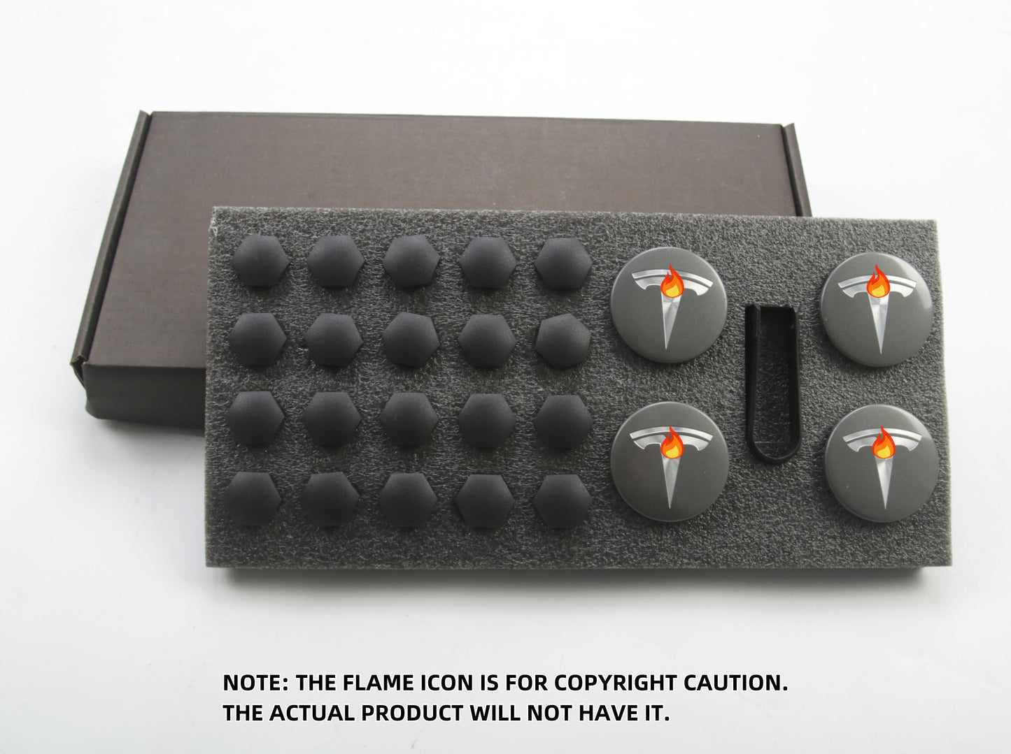 Model 3: Centre Wheel Caps Kit