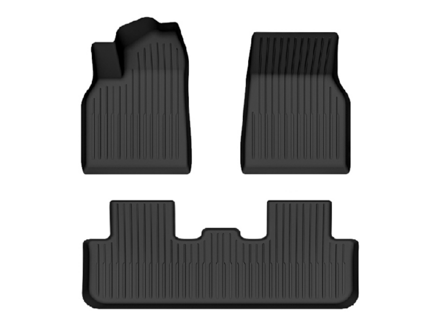 Model Y Juniper 2026+: TPE All-weather Interior Floor Liners (3 PCs) (PARTIAL PRE-ORDER)