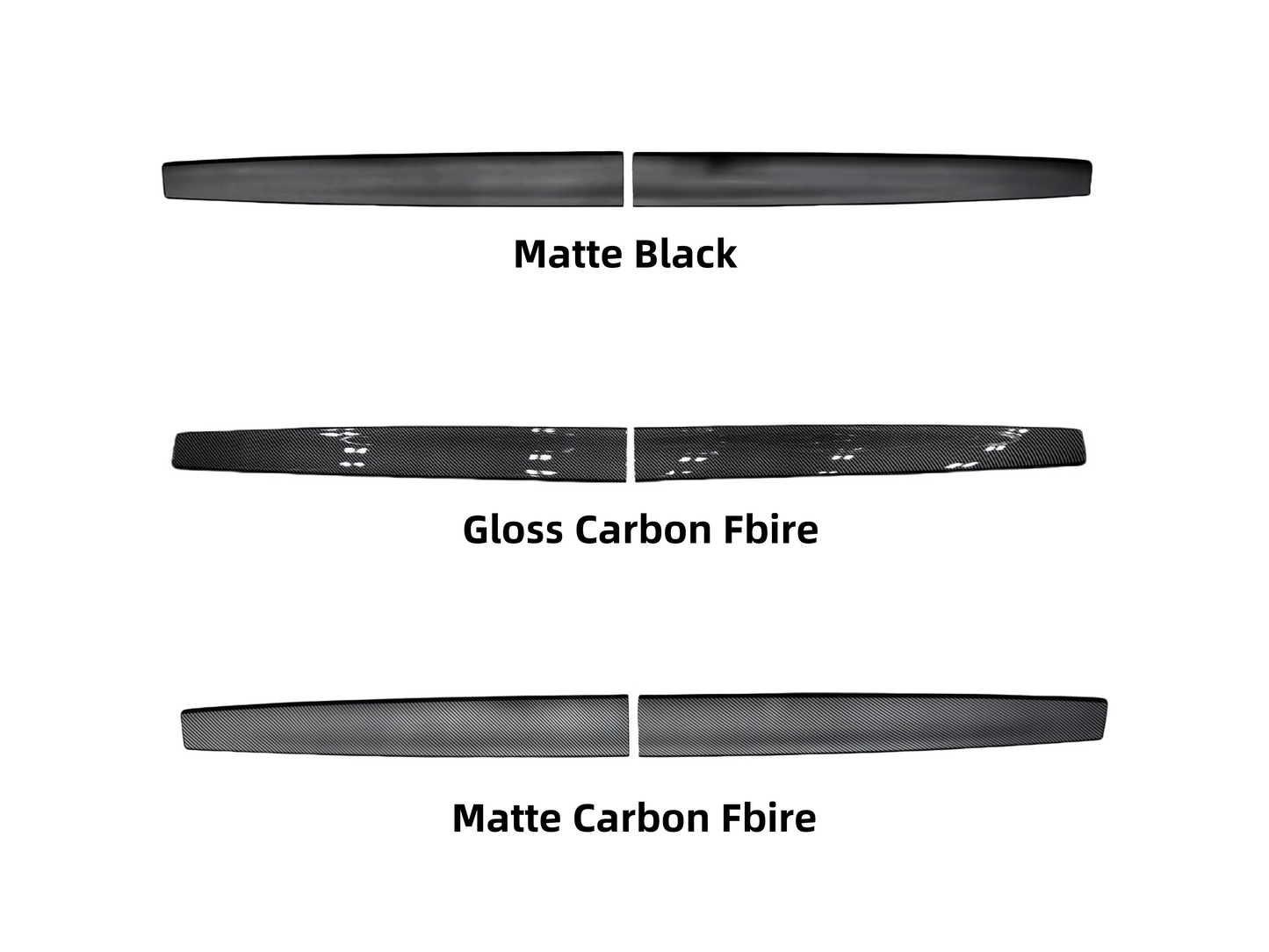 Model 3 Legacy/ Y Legacy : Dashboard Wood Cover (2 PCs)