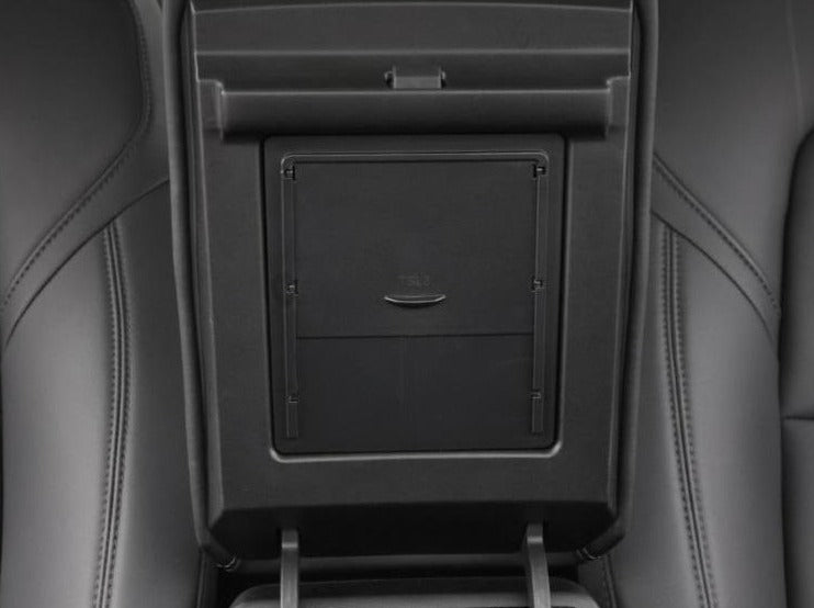 Model 3/Y: Hidden Armrest Organizer – EVACA, Premium Accessories for Tesla  Model 3 & Model Y