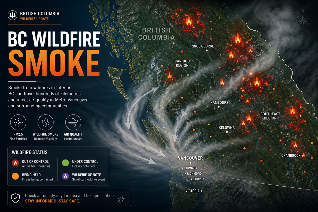 How Wildfire Smoke in Vancouver Is Affecting Tesla Drivers – And Why Your Cabin Air Filter Matters More Than Ever