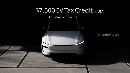 Tesla $7,500 Federal EV Incentive in the U.S. – Order by September 30, 2025
