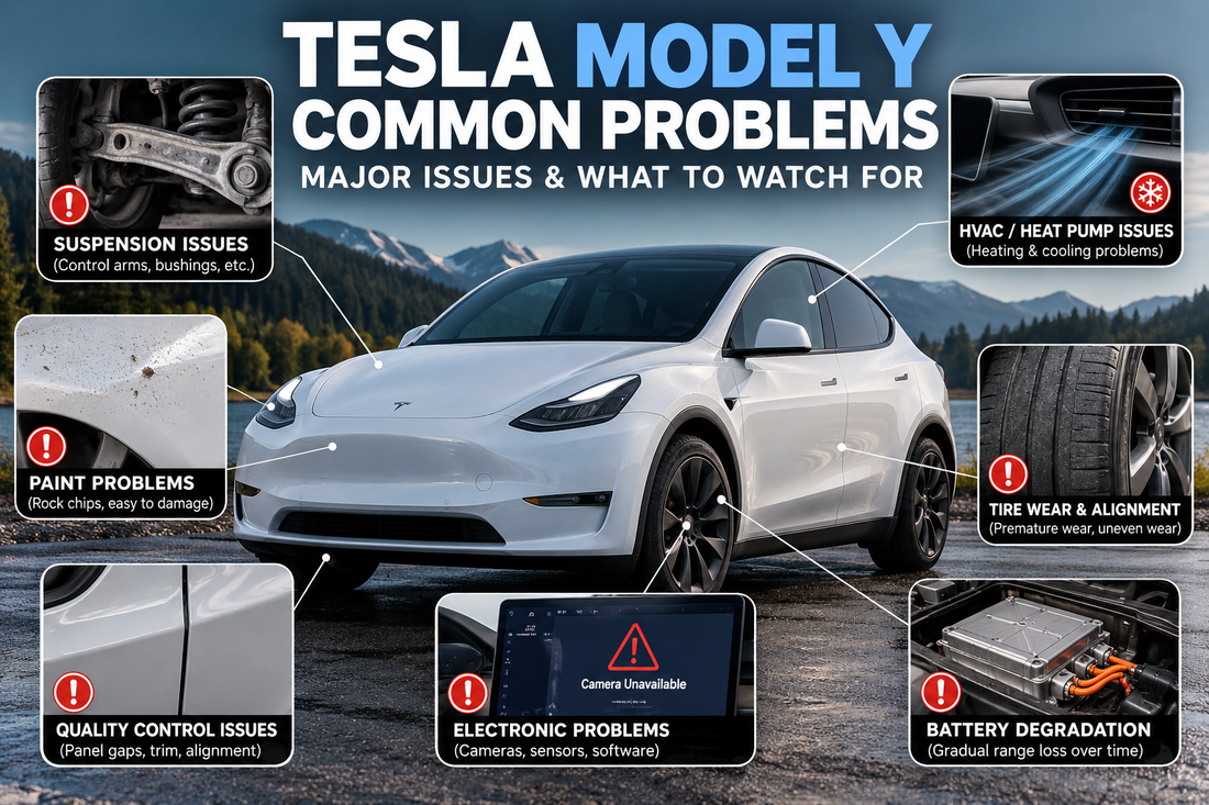 Tesla Model Y Common Problems: Major Issues, Reliability and What to Watch For