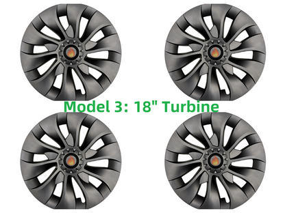 Model 3 2017-2023: Turbine 18"/19"  Wheel Rim Protector Cover