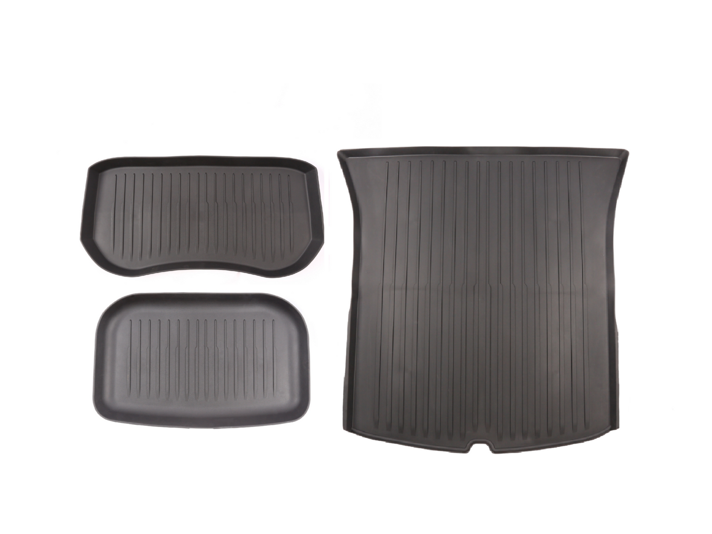 Model Y 2020-2025: TPE Frunk & Trunk Mats Set (3 PCs)