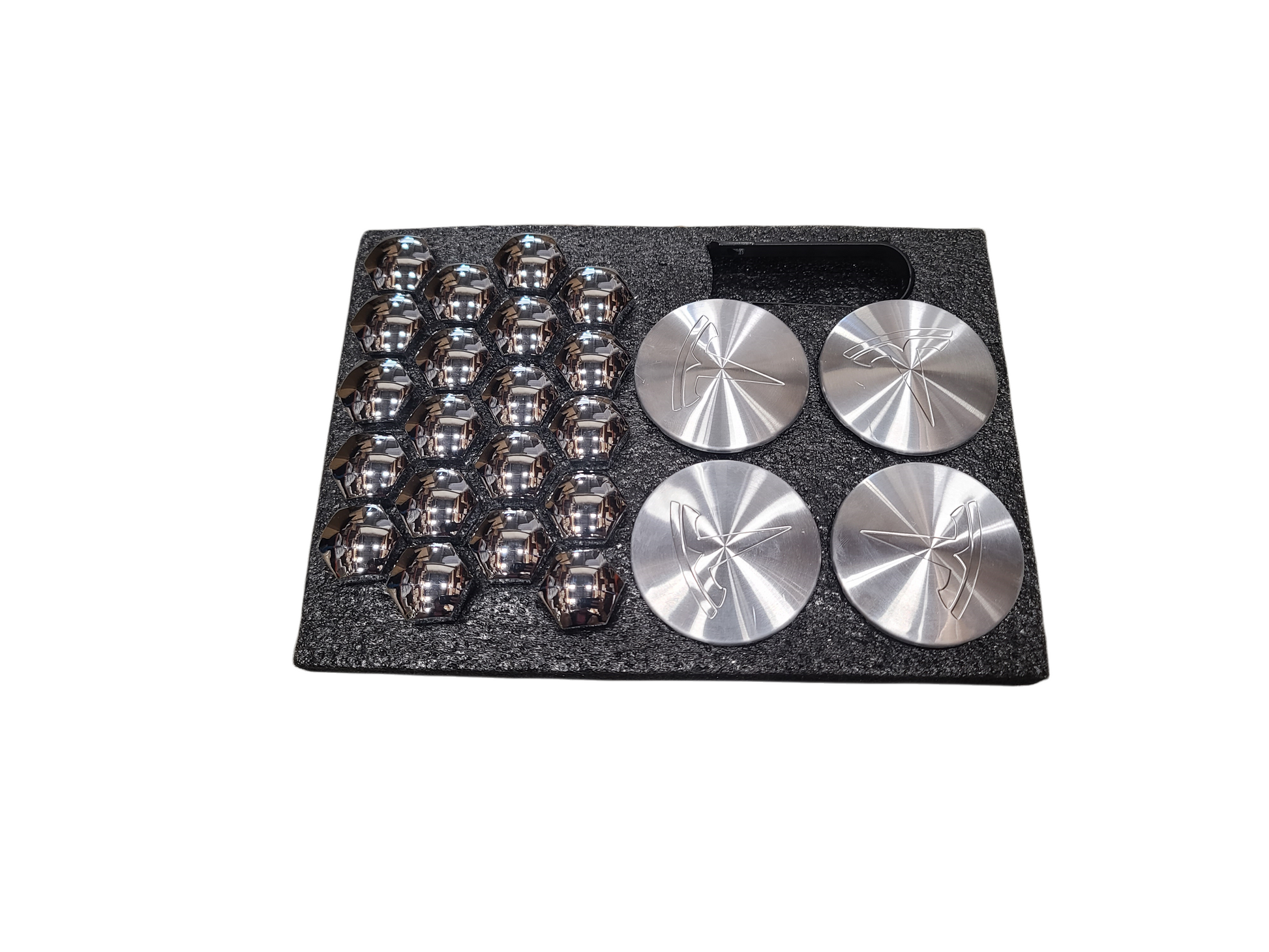 Model y gemini best sale wheel cap kit