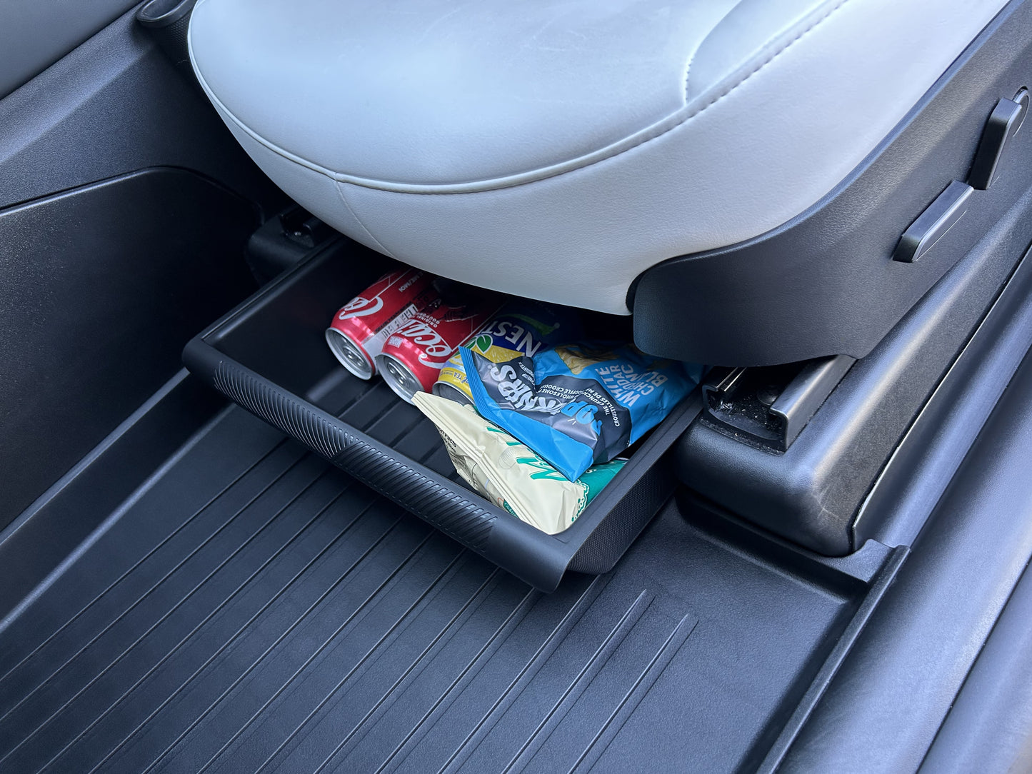 Model Y: Underseat Storage Organizer Drawer Box