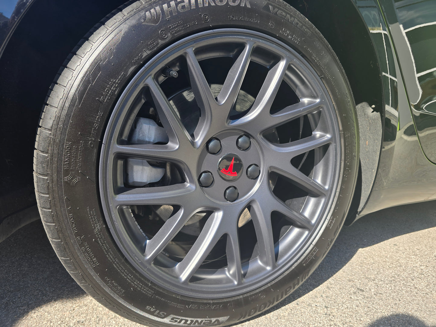 Model 3: Centre Wheel Caps Kit