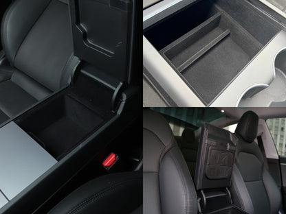 Model 3 Highland 2024+/ Model Y Juniper 2026+: Organizer Tray Bundle (3PCs)