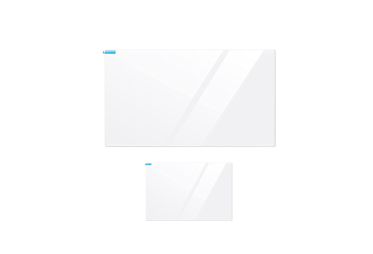 Model S/X 2021+: Clear Front & Rear Touch Screen Protectors (2 PCs)