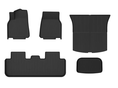 Model Y Juniper 2026+: Full All-weather Floor/Frunk/Trunk Liners Bundle Set