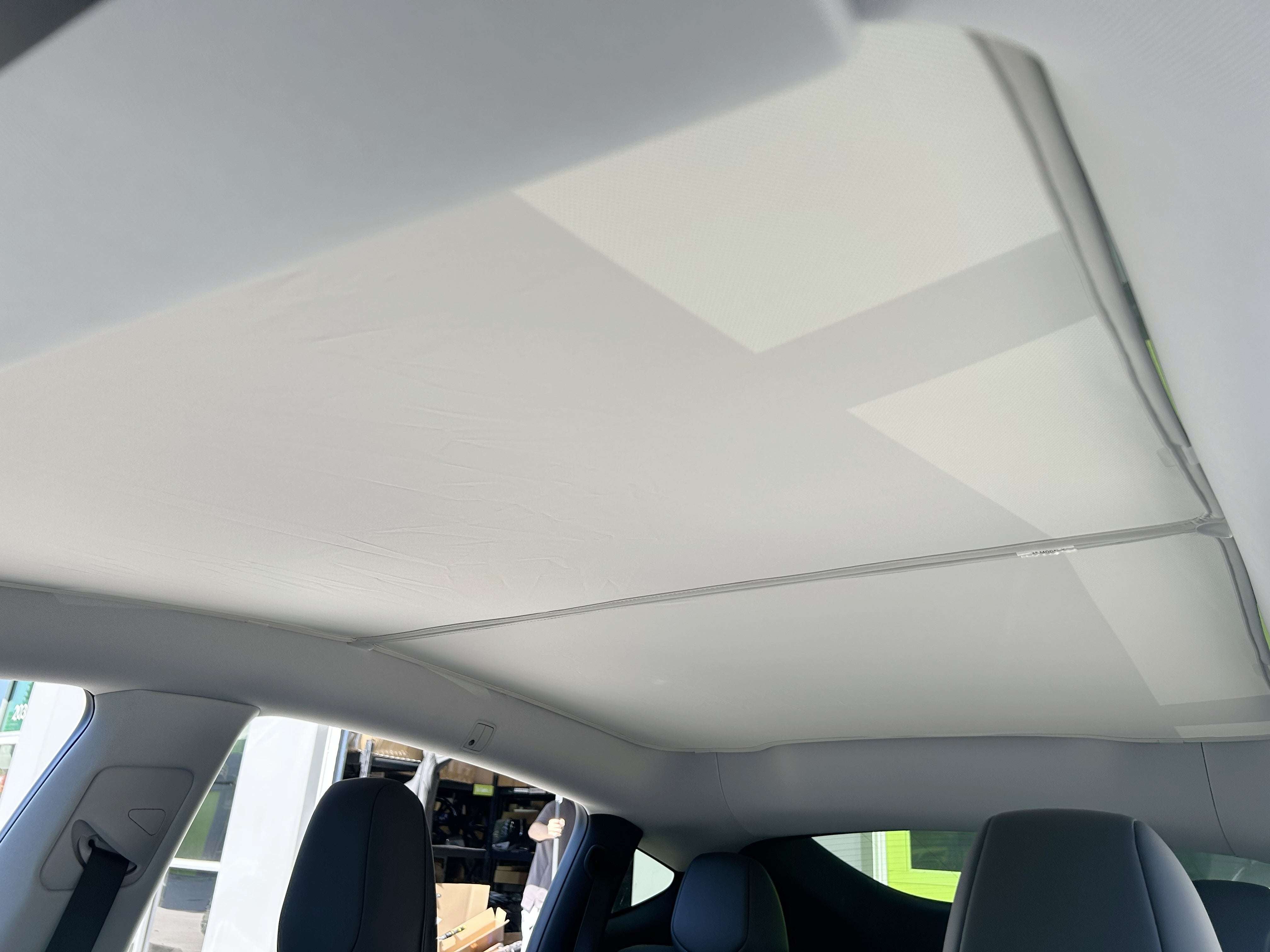 Model Y Juniper 2026+: Panoramic Glass Roof Sunshades – EVACA