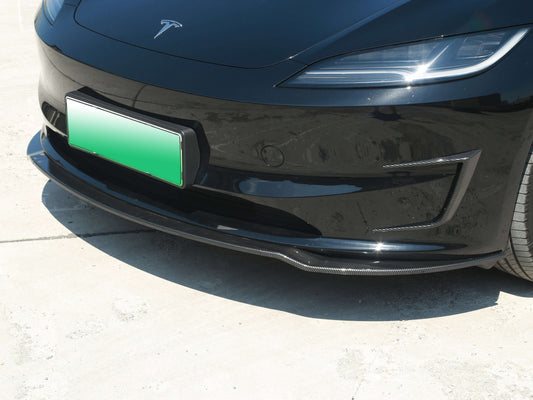model-3-highland-front-air-deflector-lip-3-pcs