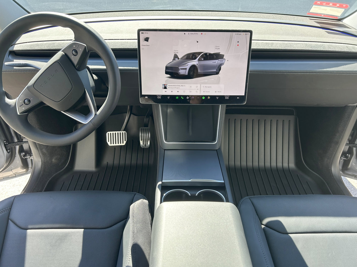 Model Y Juniper 2026+: Full All-weather Floor/Frunk/Trunk Liners Bundle Set (6 PCs) (PARTIAL PRE-ORDER)