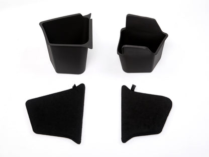 Model Y Juniper 2026+: Rear Trunk Side Storage Bins + Flocked Lids (4 PCs)