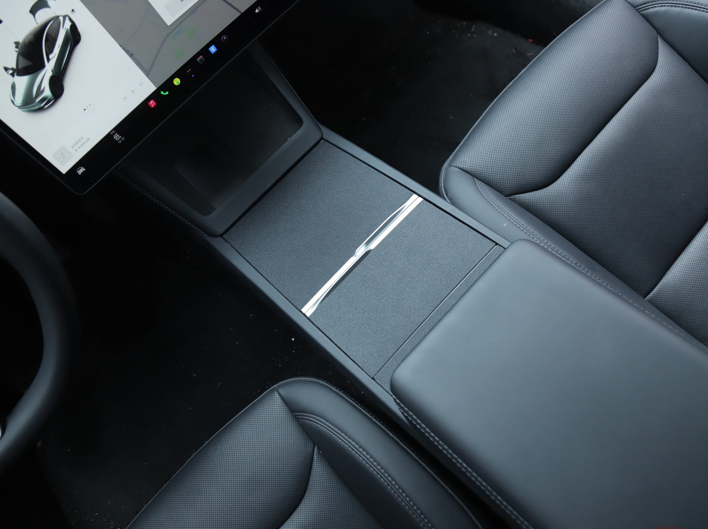 Model 3 Highland 2024-2025: Centre Console Cover Wrap (3PCs)