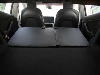 Model 3 2017-2023: PU Leather Rear Backseat Cover Mats (2 PCs)