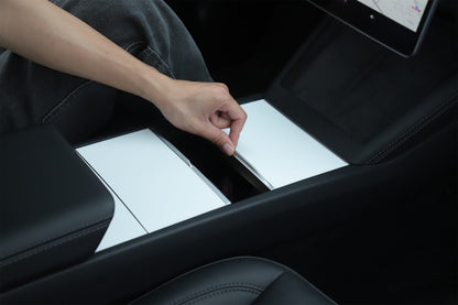 Model 3 Highland 2024-2025: Centre Console Cover Wrap (3PCs)