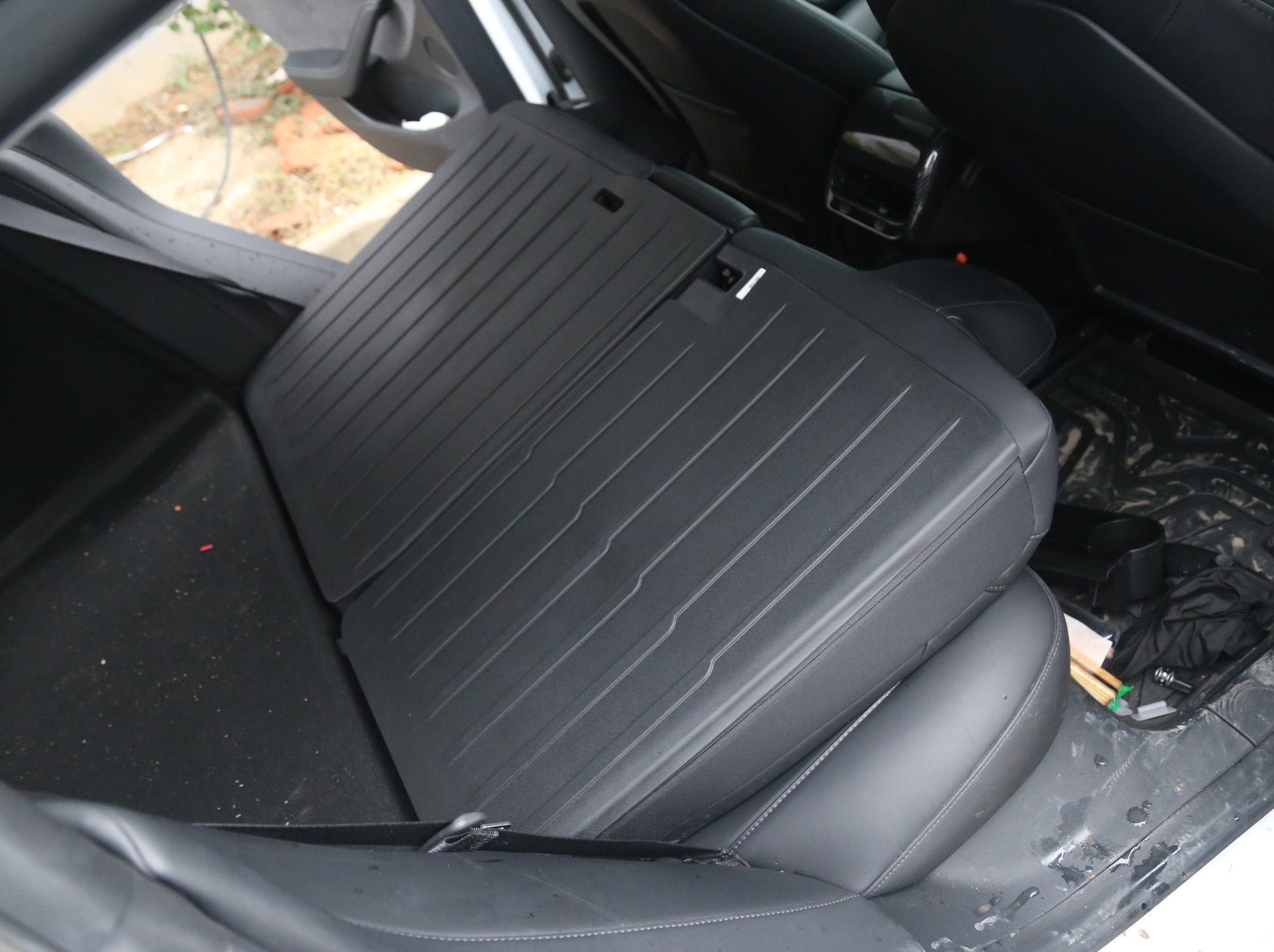 Model 3: TPO Rear Backseat Cover Mats (2 PCs)