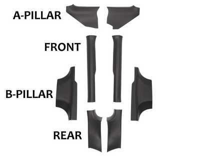 Model Y Juniper 2026+: Full Coverage TPE Door Sill Protection Guard Covers (8PCs)
