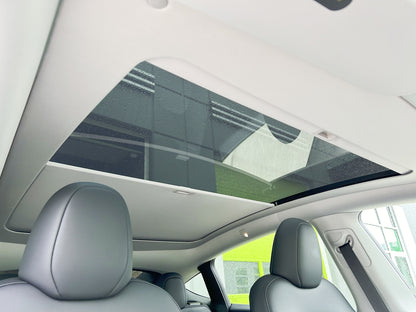 Model Y: Retractable Glass Roof Sunshade