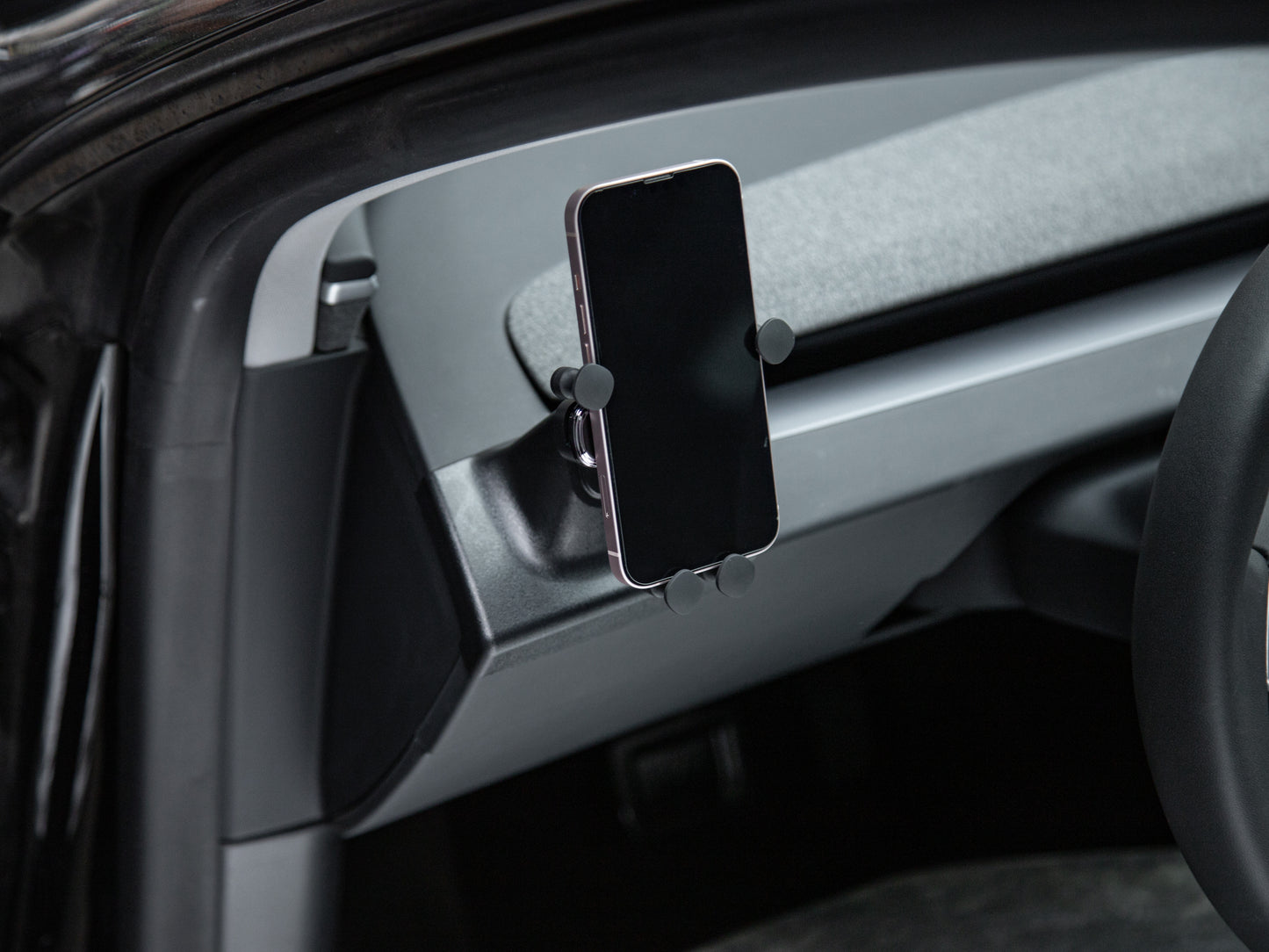 Model 3 Highland 2024-2025: Dashboard Cell Phone Holder Mount (Magsafe & Drop-Down)