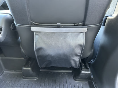 Model S/3/X/Y: Rear Seat PU Leather Magnetic Trash Bag