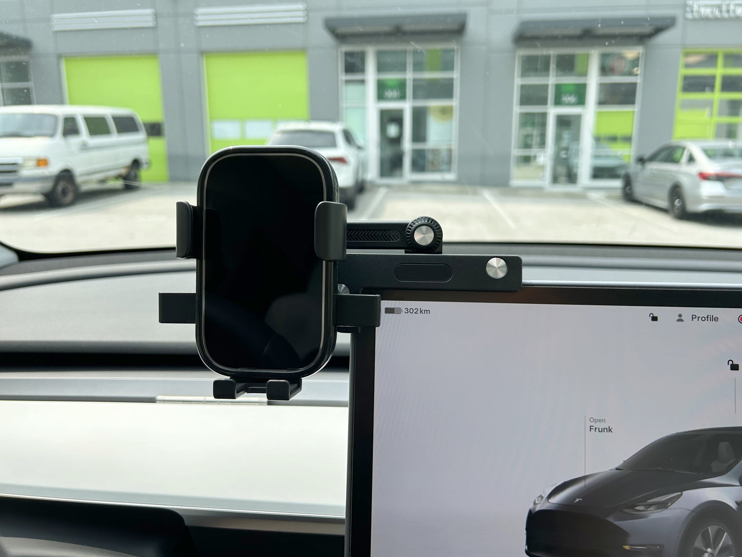 Model 3/Y: Corner Edge Rotatable Phone Holder Mount