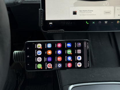 Model 3/Y: Magnetic Rotatable Screen Edge Phone Holder Mount