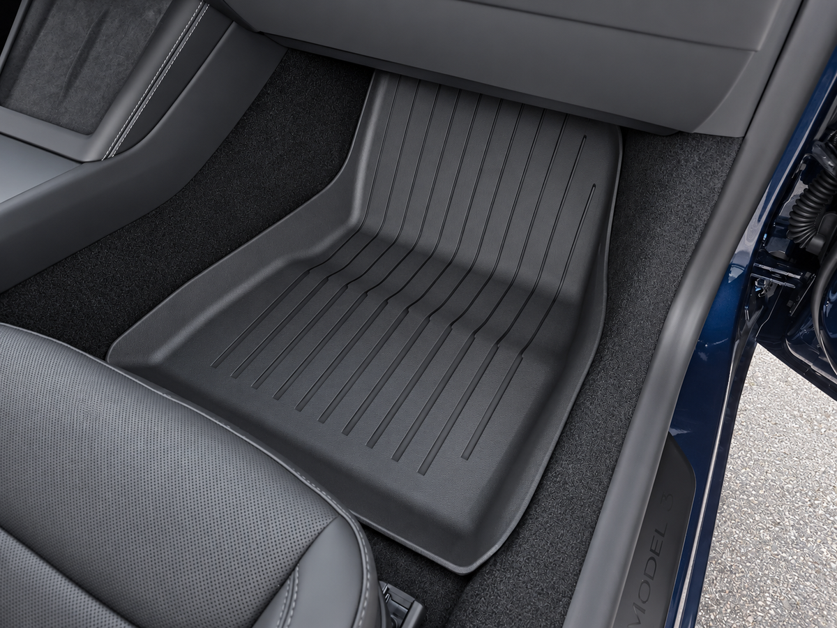 Model 3 Highland 2024+ : TPE All-weather Interior Floor Liners (3 PCs)