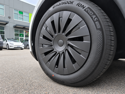 Model Y Standard RWD 2026+: Aero Turbine 18" Full Wheel Rim Protector Cover (4 PCs)