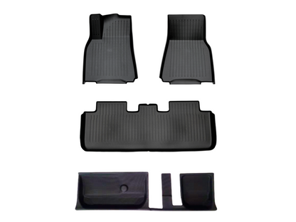 Model Y 7 Seaters: TPE 3-Rows All-weather Floor Mats (4 PCs)