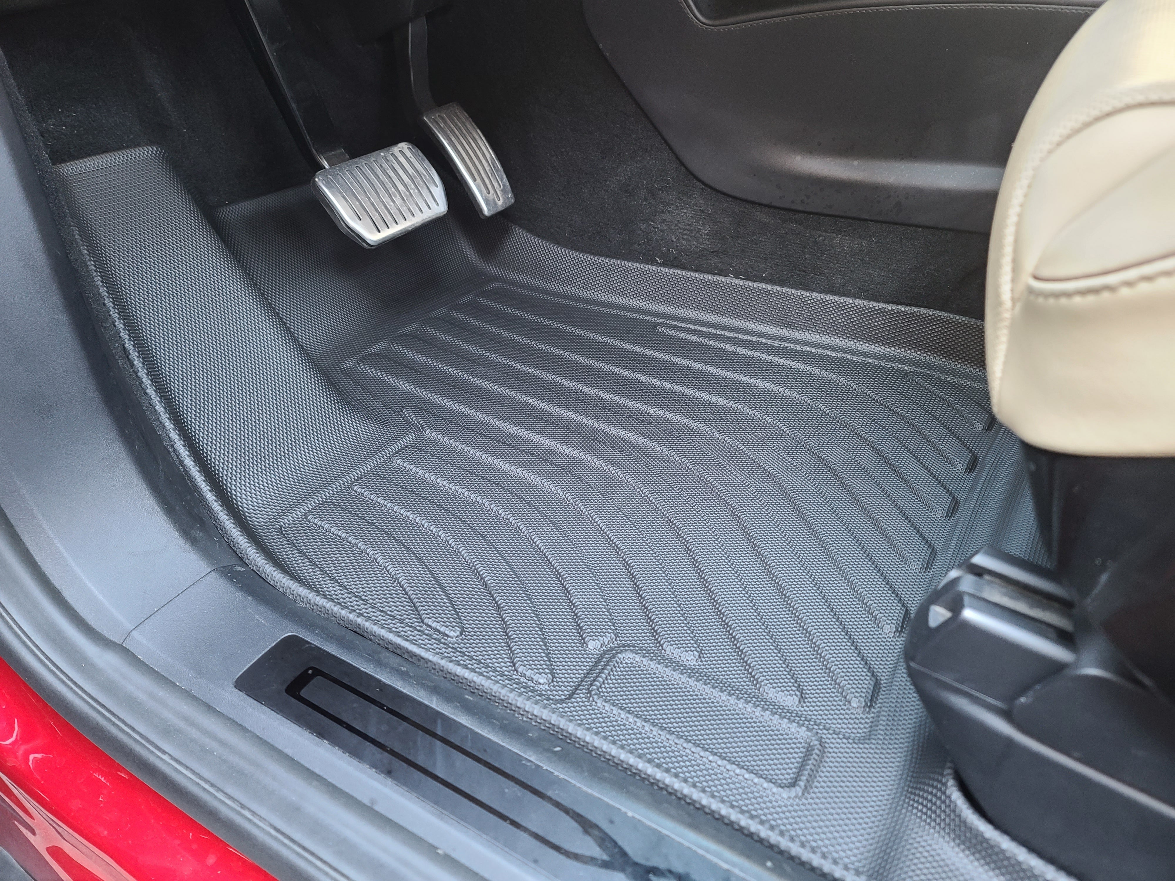 Model X 2022-2024: TPO All-weather Floor Mats (3 PCs or 4 PCs