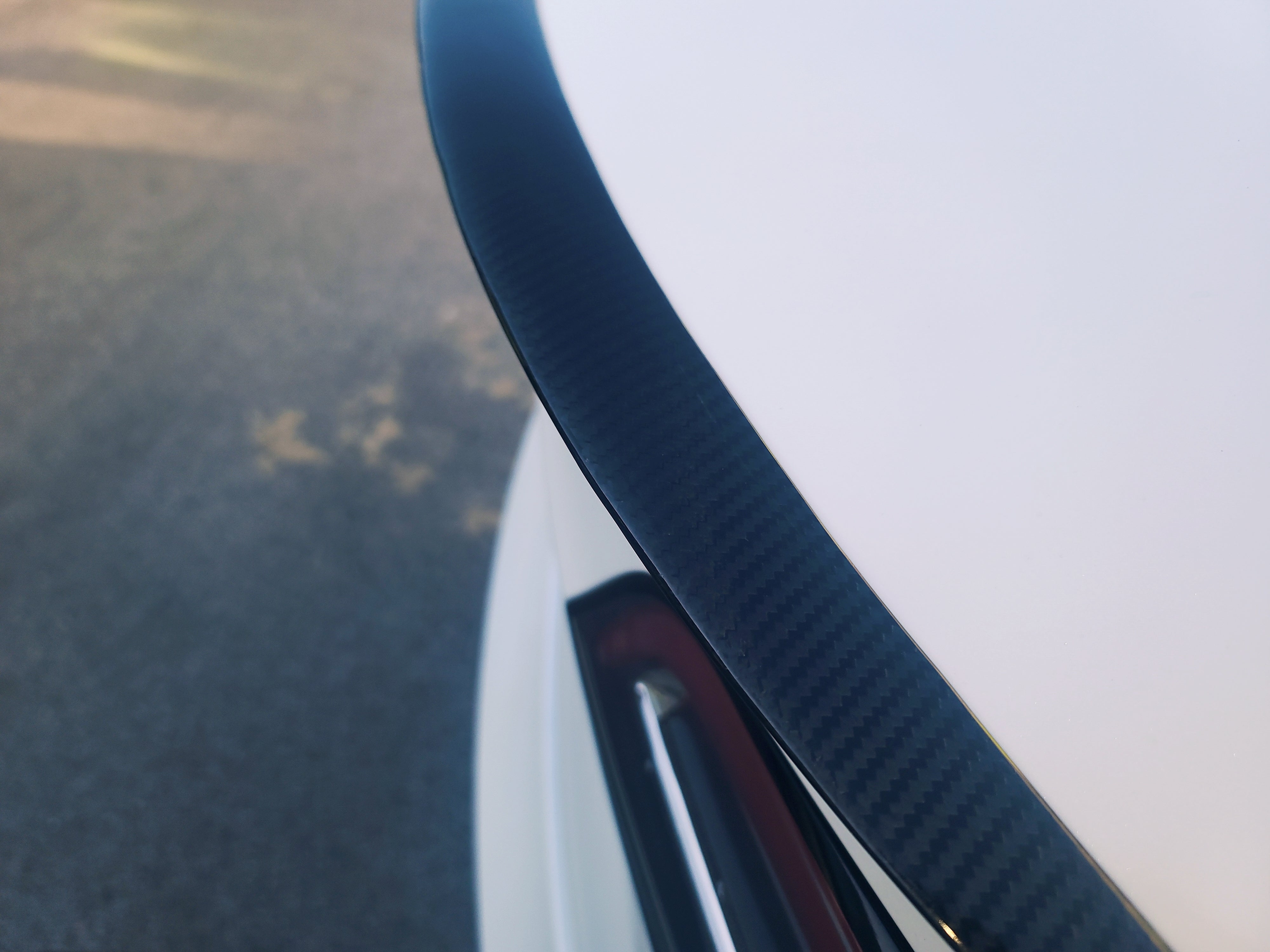 Model 3/Y: Real Carbon Fibre Performance Spoiler – EVACA | Premium