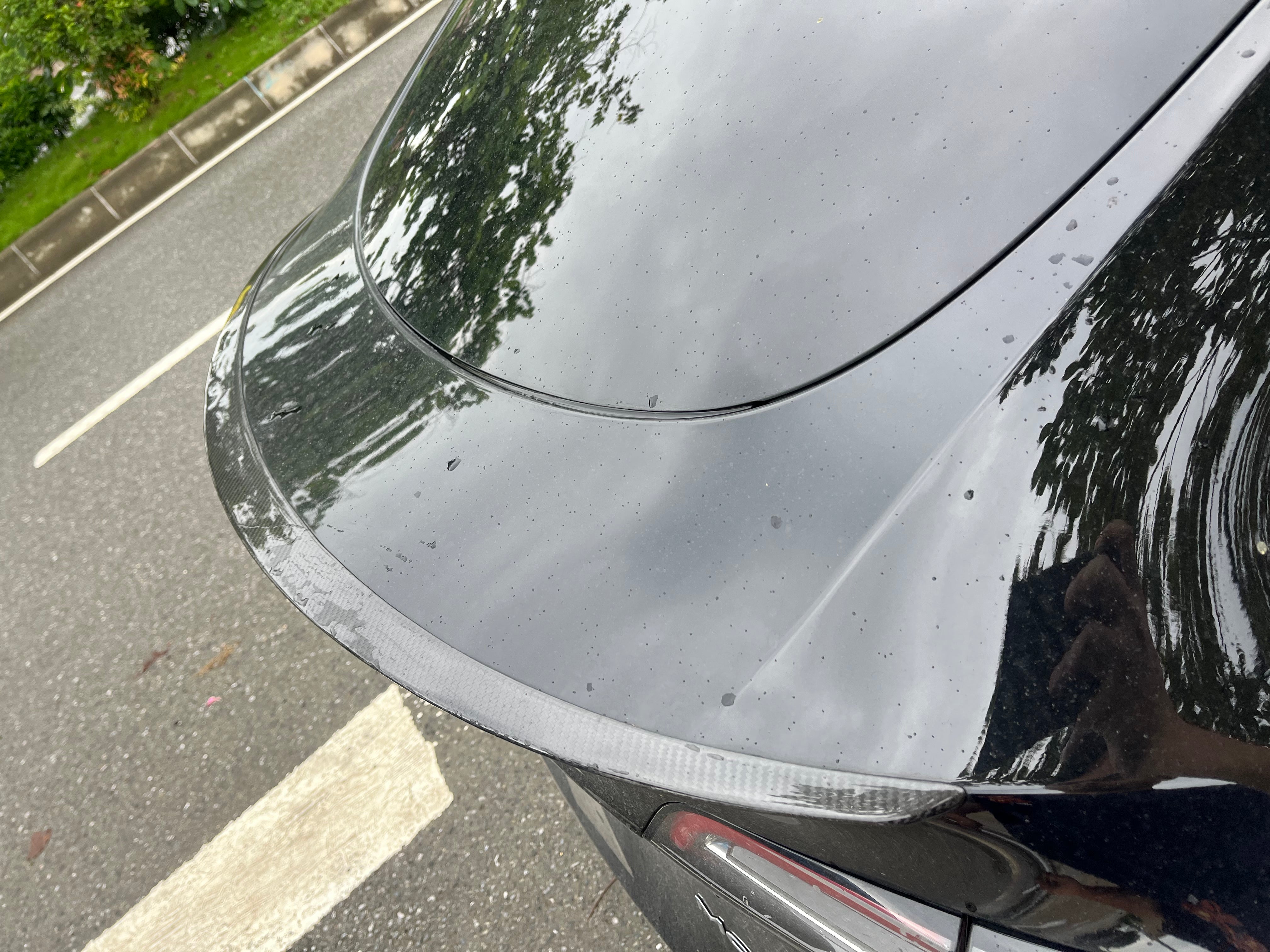 Model 3/Y: Real Carbon Fibre Performance Spoiler – EVACA | Premium